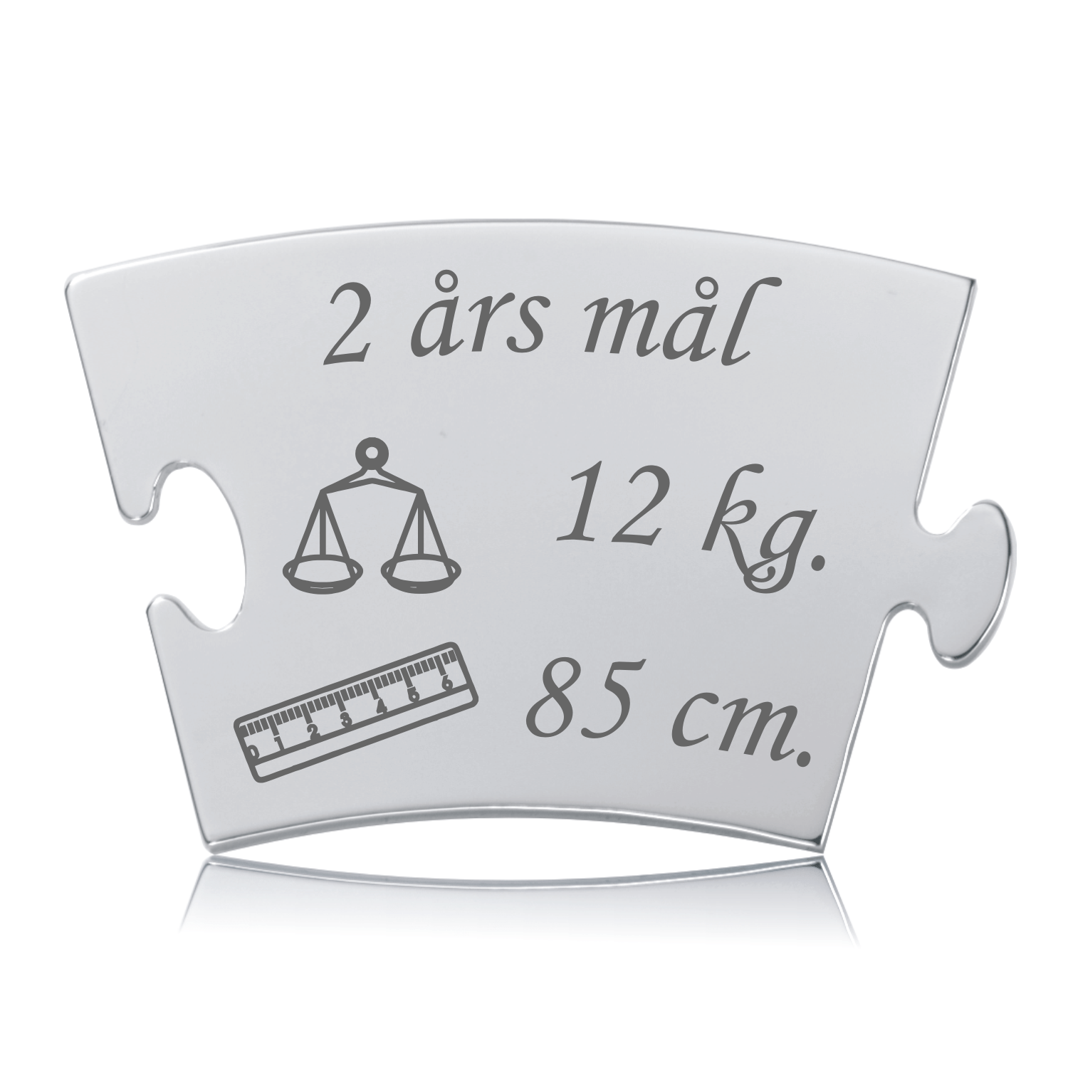2 års mål - Memozz Classic Mindebrik
