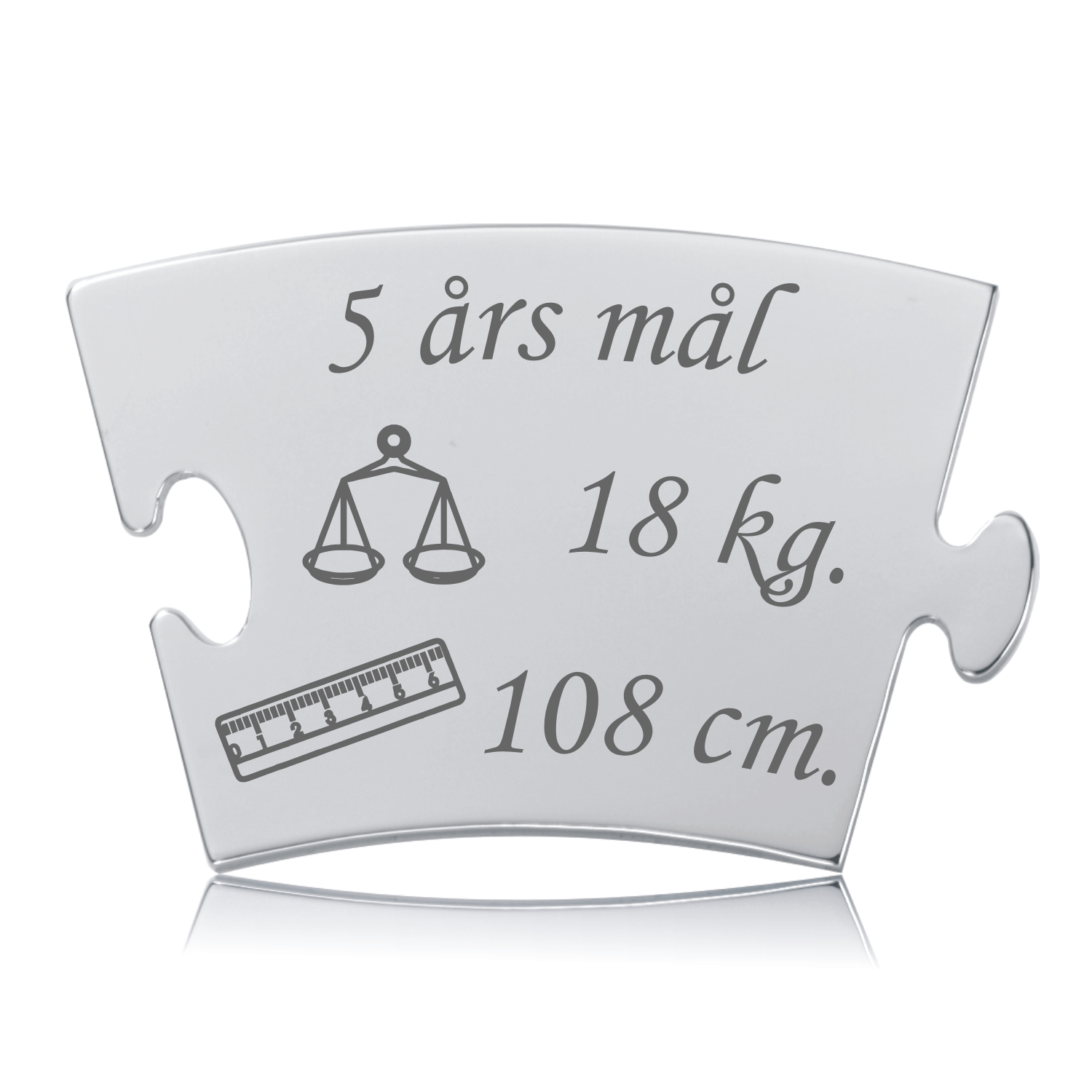 5 års mål - Memozz Classic Mindebrik