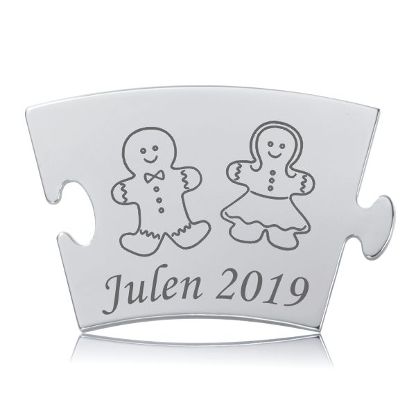 Memozz Classic Årets Julebrik 2019 med julekagepar og teksten Julen 2019