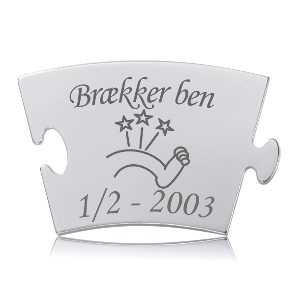 Memozz Classic mindebrik med Brækker ben symbol