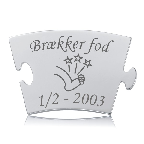 Memozz Classic mindebrik med Brækker fod symbol