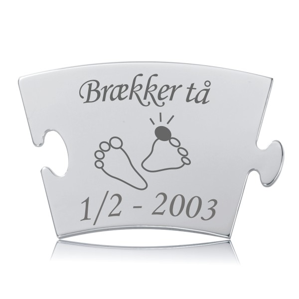 Memozz Classic mindebrik med Brækker tå symbol